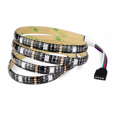 USB Car Headlight LED Tube Strip SMD 5050 RGB Colorful DC 5V Flexible