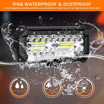 High Power 200W LED Driving Lights IP68 Waterproof Aluminum Alloy Material