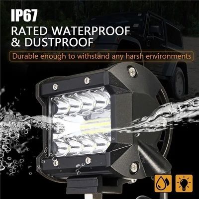 Aluminum Alloy LED Driving Lights 10-30V LED Light Bar For Vehicle