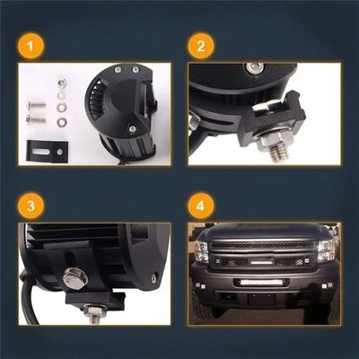 Aluminum Alloy LED Driving Lights 10-30V LED Light Bar For Vehicle