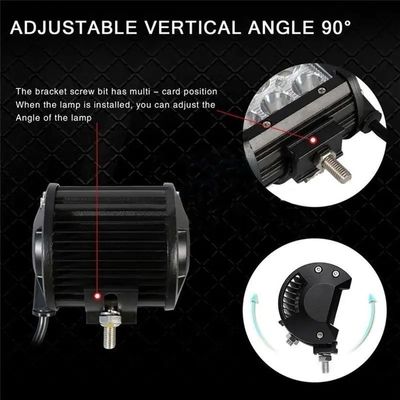 Aluminum Alloy LED Driving Lights 10-30V LED Light Bar For Vehicle