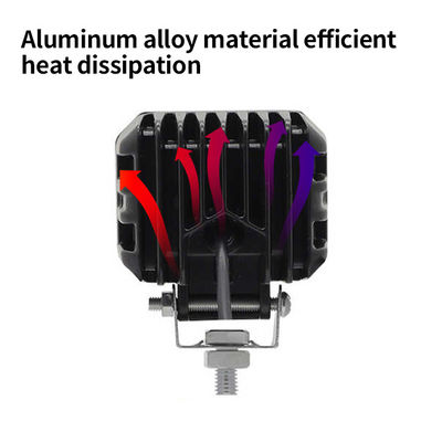 4x4 Offroad LED Work Lamp Headlights Fog Driving Light 12-80V 4 Inch 30W Dual Colors