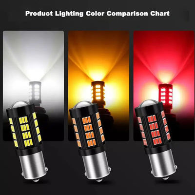 1157 1156 4014 66 SMD LED Brake Light Cars Reversing Interior LED Bulbs Auto Canbus