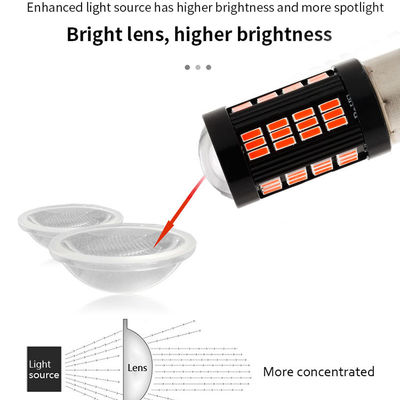 1157 1156 4014 66 SMD LED Brake Light Cars Reversing Interior LED Bulbs Auto Canbus